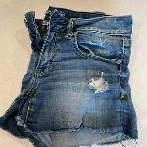 American Eagle Denim Super Stretch Shorts